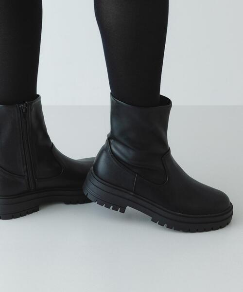 RODE SKO（ロデスコ）の「撥水ストレッチブーツ（ブーツ・レディース・ブラック/ダークブラウン・36/37/38）」の3枚目の写真