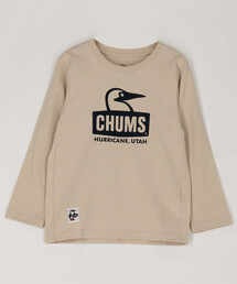 CHUMS（チャムス）の「限定展開 CHUMS/チャムス キッズブービーフェイスブラッシュドロングスリーブTシャツ / CH21-1293（Tシャツ/カットソー）」