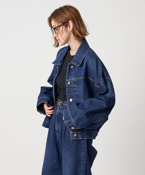 別注】＜upper hights for conte＞デニムジャケット（デニム