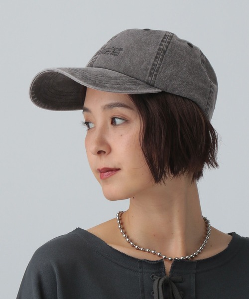 LEPSIM(レプシィム)の「ピグメントテキストキャップ 589158(キャップ・レディース・ブラウン系その他/ブラック系その他/アイボリー・ONE SIZE)」の21枚目の写真