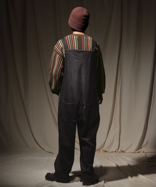 niko and...（ニコアンド）の「モールストライプニットプルオーバー（ニット/セーター・メンズ・ブラウン/ベージュ/チャコール・MEDIUM/LARGE）」の10枚目の写真