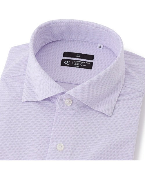 セール】【スーパーノンアイロン・ストレッチ・速乾】【長袖】【BLACK