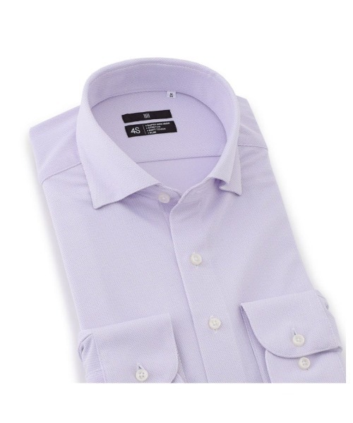 セール】【スーパーノンアイロン・ストレッチ・速乾】【長袖】【BLACK