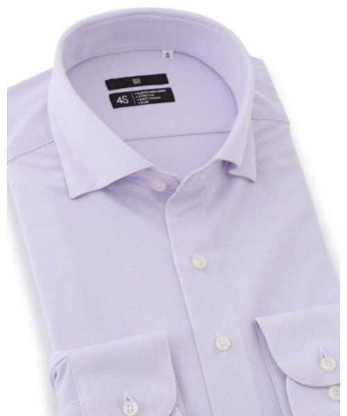 セール】【スーパーノンアイロン・ストレッチ・速乾】【長袖】【BLACK