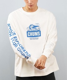 CHUMS（チャムス）の「CHUMS/チャムス ロンT/長袖Ｔシャツ フロントプリント CH01-2633（Tシャツ/カットソー）」