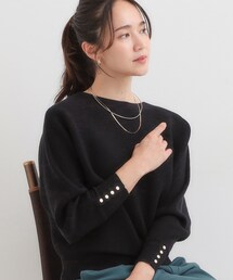 DRESKIP | 洗える リブドルマンニット(ニット/セーター)