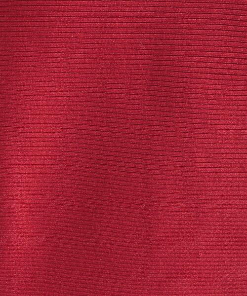 DRESKIP（ドレスキップ）の「【洗濯機可/体型カバー】お袖ボタン リブドルマンニット（ニット/セーター・レディース・ブラック/ネイビー系5/グレー/ブルー/イエロー/ベージュ/ボルドー/ダークブラウン系7/スモーキーグリーン系8/パープル系1・00）」の14枚目の写真