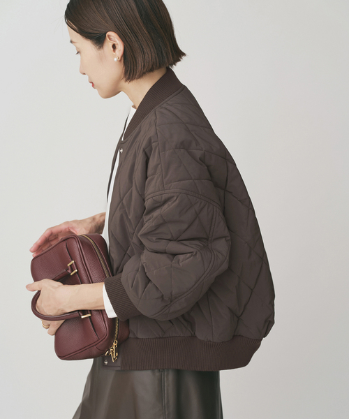 キルティングスタジアムブルゾン（スタジャン）｜IENA（イエナ）の