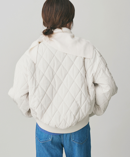 セール】キルティングスタジアムブルゾン（スタジャン）｜IENA（イエナ