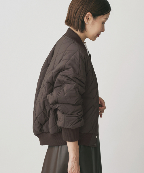 キルティングスタジアムブルゾン（スタジャン）｜IENA（イエナ）の