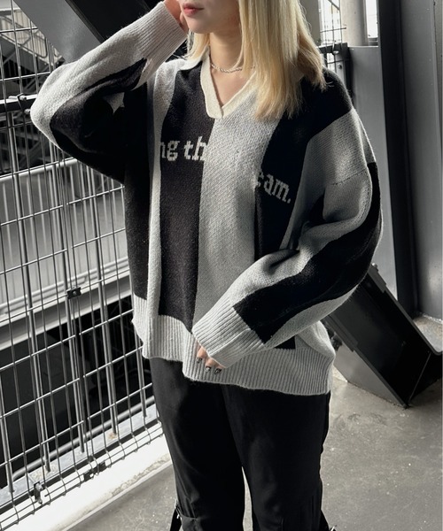 トップス SOY シャギーニットトップス オフホワイト | ファッション通販