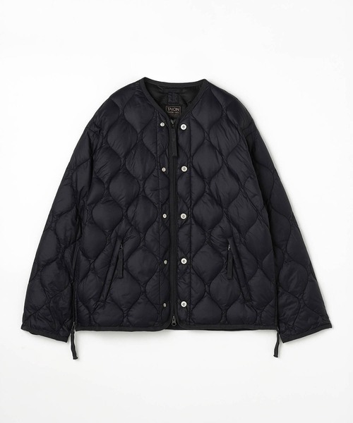 Grand PARK（グランドパーク）の「【TAION】M65ライナーショートダウンジャケット（ダウンジャケット/コート・レディース・ネイビー/ベージュ/カモフラージュ・FREE）」の3枚目の写真