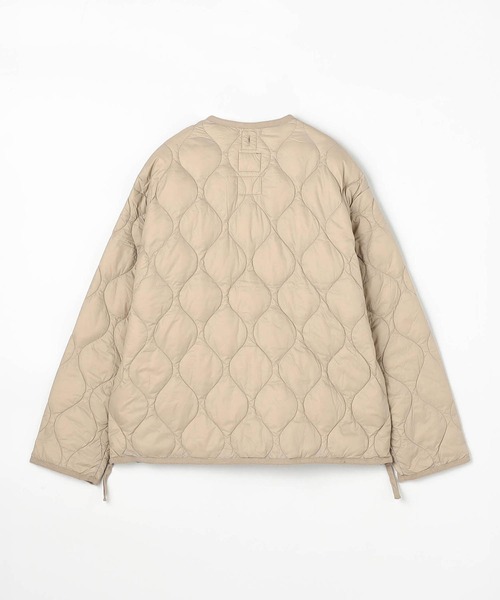 Grand PARK（グランドパーク）の「【TAION】M65ライナーショートダウンジャケット（ダウンジャケット/コート・レディース・ネイビー/ベージュ/カモフラージュ・FREE）」の4枚目の写真