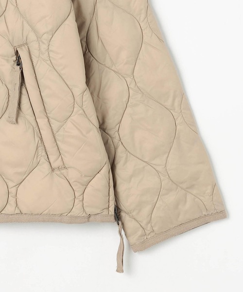 Grand PARK（グランドパーク）の「【TAION】M65ライナーショートダウンジャケット（ダウンジャケット/コート・レディース・ネイビー/ベージュ/カモフラージュ・FREE）」の6枚目の写真