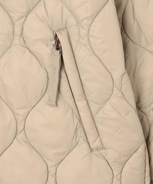 Grand PARK（グランドパーク）の「【TAION】M65ライナーショートダウンジャケット（ダウンジャケット/コート・レディース・ネイビー/ベージュ/カモフラージュ・FREE）」の7枚目の写真