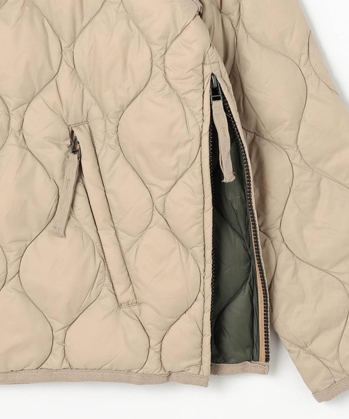 Grand PARK（グランドパーク）の「【TAION】M65ライナーショートダウンジャケット（ダウンジャケット/コート・レディース・ネイビー/ベージュ/カモフラージュ・FREE）」の8枚目の写真