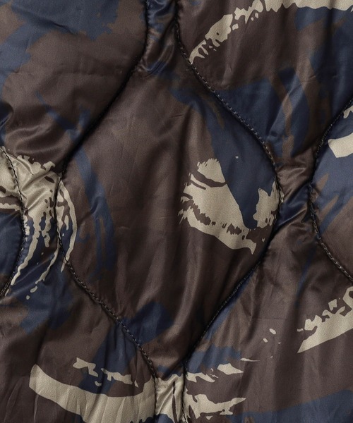 Grand PARK（グランドパーク）の「【TAION】M65ライナーショートダウンジャケット（ダウンジャケット/コート・レディース・ネイビー/ベージュ/カモフラージュ・FREE）」の13枚目の写真