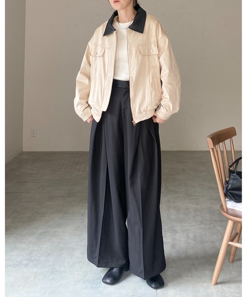 90s 00s スエード　ブラック　ブルゾン　コート　ミドル　カーコート 古着 90s GAP Tバック ブラック ナイロン カー コート L - 古着 通販