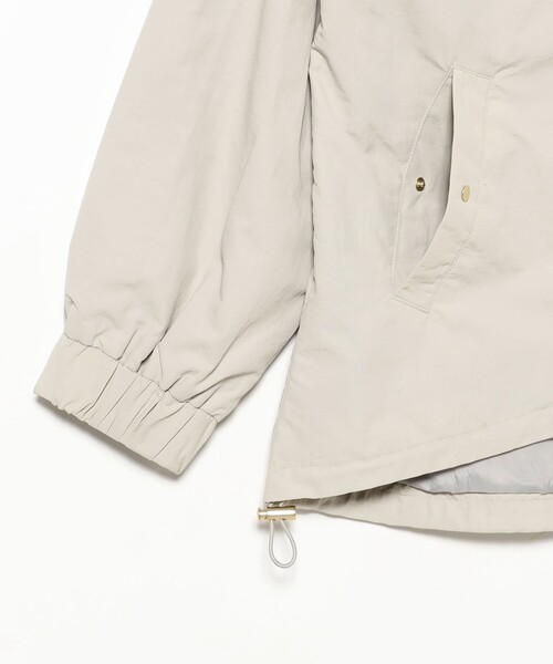 BEAMS HEART（ビームスハート）の「フーディー ライト ブルゾン（ブルゾン・レディース・ベージュ/ライトグレー/ブラック・SMALL/MEDIUM）」の18枚目の写真