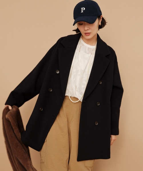 ウールPコート/452010（ピーコート）｜Elura（エルーラ）の
