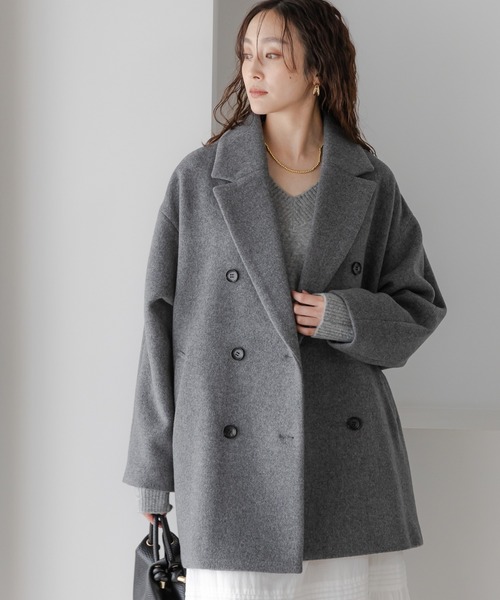 セール】ウールPコート/452010（ピーコート）｜Elura（エルーラ）の