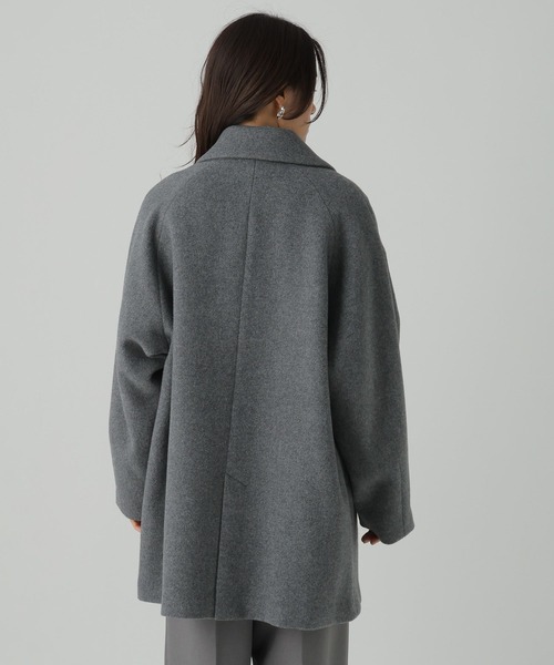 Elura(エルーラ)の「ウールPコート/452010(ピーコート・レディース・ネイビー/グレー・MEDIUM/LARGE)」の17枚目の写真