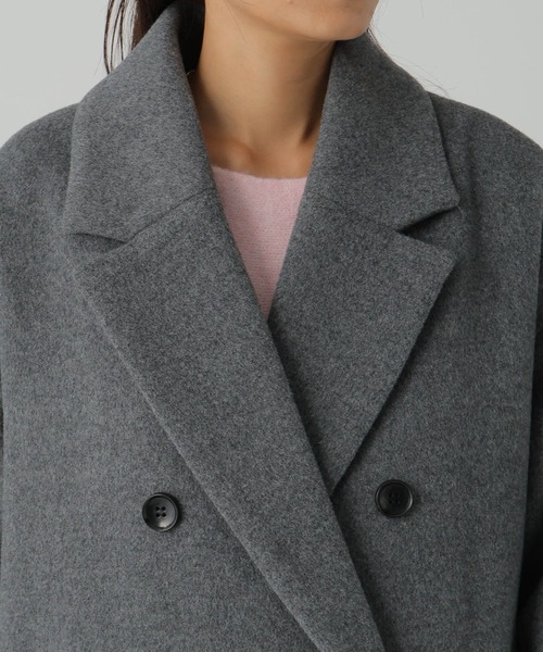 Elura(エルーラ)の「ウールPコート/452010(ピーコート・レディース・ネイビー/グレー・MEDIUM/LARGE)」の20枚目の写真