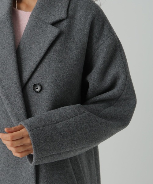 Elura(エルーラ)の「ウールPコート/452010(ピーコート・レディース・ネイビー/グレー・MEDIUM/LARGE)」の21枚目の写真