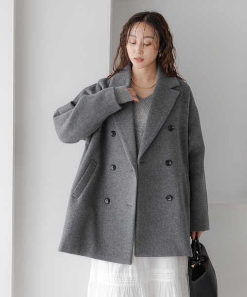 ウールPコート/452010（ピーコート）｜Elura（エルーラ）の