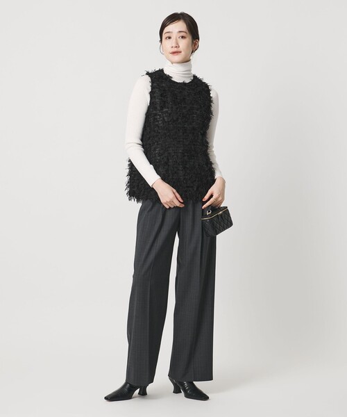 セール】チュール ノースリーブ ブラウス（シャツ/ブラウス）｜UNITED