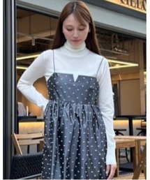 LE CIEL BLEU（ルシェルブルー）の「ハイゲージタートルネックニット / High-Gauge Turtleneck Knit（ニット/セーター）」