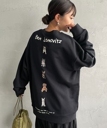 Ben Lenovitz（ベンレノビッツ）の「[BEN LENOVITZ/ベン レノビッツ] DOG SMALL バックプリントスウェット（スウェット）」
