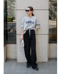 BeBeoD（べベッド）の「ダブルウエストカーブスウェットパンツ（スウェットパンツ）」