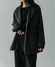 on:nue（オンニュ）の「【on:nue】ウールライクミドルジャケット /2025 AW COLLECTION（テーラードジャケット）」