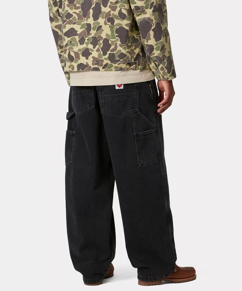 Carhartt WIP(カーハートダブリューアイピー)の「Carhartt WIP/カーハートダブリューアイピー NASH DOUBLEKNEE PANT デニムパンツ I032106(デニムパンツ・メンズ・ブルー/ブラック/ワンウォッシュ・L/M/S/XS)」の7枚目の写真