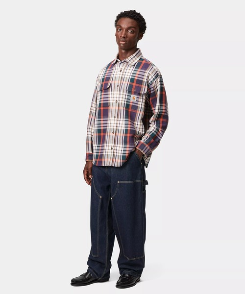 Carhartt WIP(カーハートダブリューアイピー)の「Carhartt WIP/カーハートダブリューアイピー NASH DOUBLEKNEE PANT デニムパンツ I032106(デニムパンツ・メンズ・ブルー/ブラック/ワンウォッシュ・L/M/S/XS)」の10枚目の写真