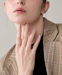 NOJESS（ノジェス）の「シルバードットピンキーリング（リング）」