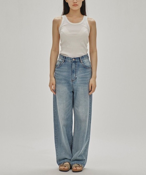 TODAYFUL(トゥデイフル)の「TODAYFUL Carys Denim 12511401(デニムパンツ・レディース・ブルー/グレー・X-LARGE/MEDIUM/LARGE/SMALL)」の9枚目の写真