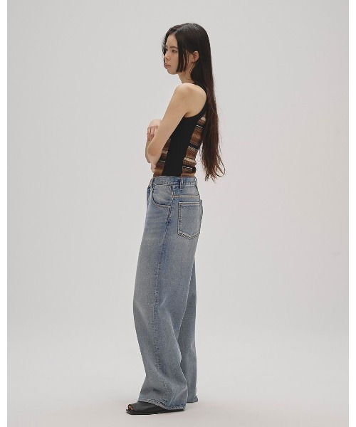 TODAYFUL(トゥデイフル)の「TODAYFUL Carys Denim 12511401(デニムパンツ・レディース・ブルー/グレー・X-LARGE/MEDIUM/LARGE/SMALL)」の4枚目の写真