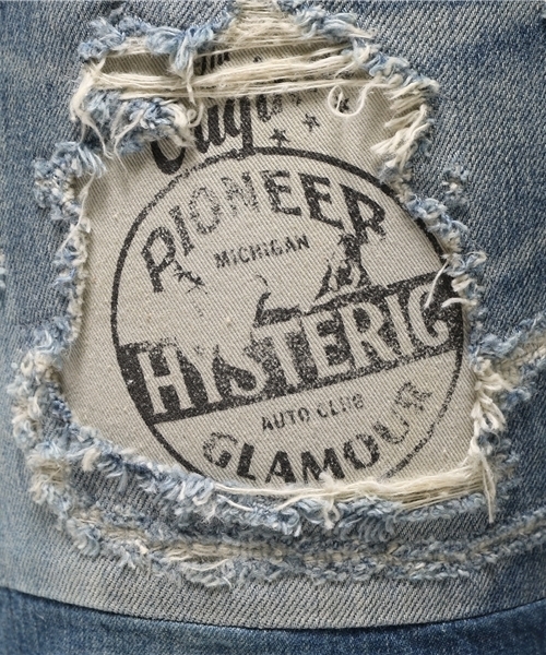 HYSTERIC GLAMOUR（ヒステリックグラマー）の「BR加工デニム スリムストレートPT（デニムパンツ・メンズ・インディゴブルー・31inch/30inch/32inch/34inch/29inch/28inch）」の16枚目の写真