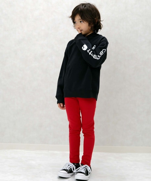 SHISKY（シスキー）の「キッズ ストレッチパンツ レギパン（その他パンツ・キッズ・ブラック/ピンク系その他/グリーン/ライム/キャメル/レッド/レッド系その他/ネイビー/ロイヤルブルー/マスタード・80/90/95/100/110/120/130/150/160/140）」の16枚目の写真