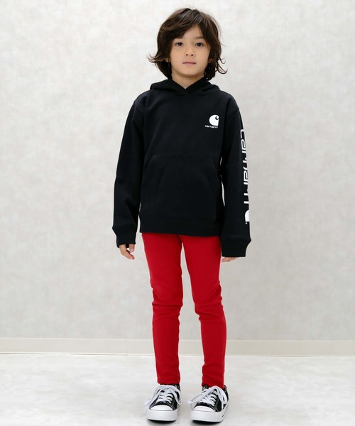 SHISKY（シスキー）の「キッズ ストレッチパンツ レギパン（その他パンツ・キッズ・ブラック/ピンク系その他/グリーン/ライム/キャメル/レッド/レッド系その他/ネイビー/ロイヤルブルー/マスタード・80/90/95/100/110/120/130/150/160/140）」の17枚目の写真