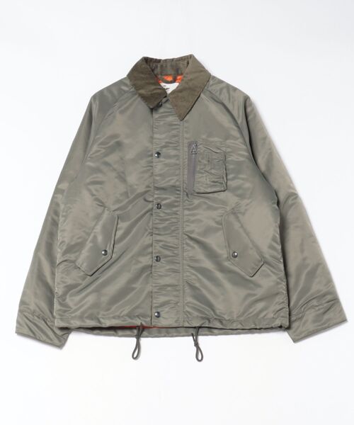 HOUSTON ナイロンハンティングジャケット