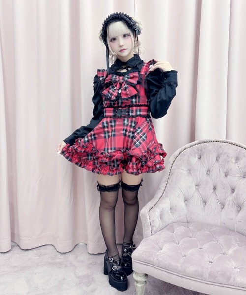 チェックDOLLYキャミワンピース（ワンピース）｜MA*RS（アメーバー