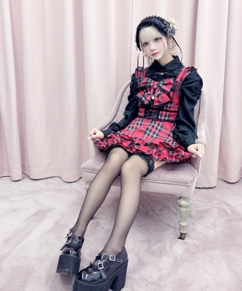 チェックDOLLYキャミワンピース（ワンピース）｜MA*RS（アメーバー