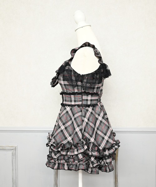 チェックDOLLYキャミワンピース（ワンピース）｜MA*RS（アメーバー