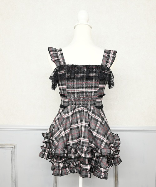 チェックDOLLYキャミワンピース（ワンピース）｜MA*RS（アメーバー