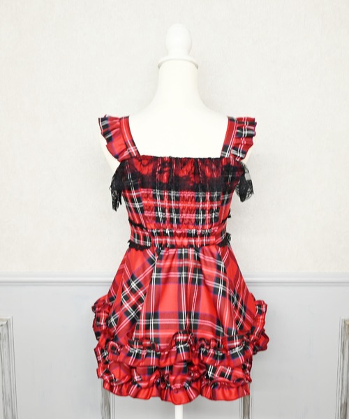 チェックDOLLYキャミワンピース（ワンピース）｜MA*RS（アメーバー