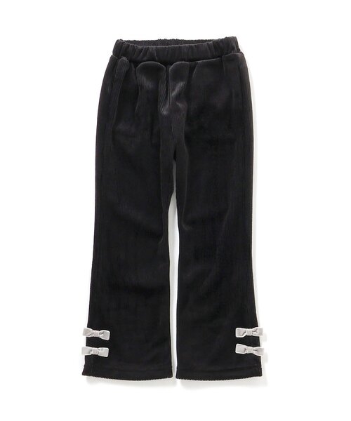 apres les cours（アプレレクール）の「【あったか素材】リボンニットコールきゅんパンツ_ジュニア対応（その他パンツ・キッズ・ピンク/ブラック/アイボリー・90/100/110/120/130/140/80）」の18枚目の写真