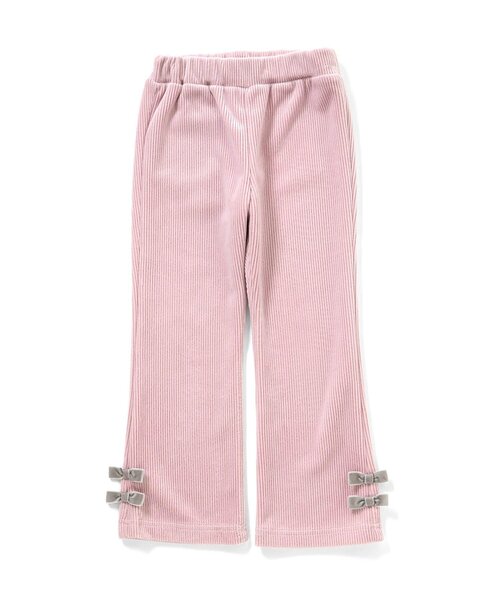 apres les cours（アプレレクール）の「【あったか素材】リボンニットコールきゅんパンツ_ジュニア対応（その他パンツ・キッズ・ピンク/ブラック/アイボリー・90/100/110/120/130/140/80）」の21枚目の写真